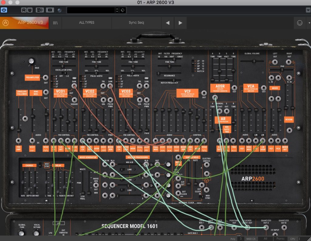 V Collection 7 Review - A Leading Collection of Celebrated Synths and Keyboards by Arturia 7 ARP2600 V 3