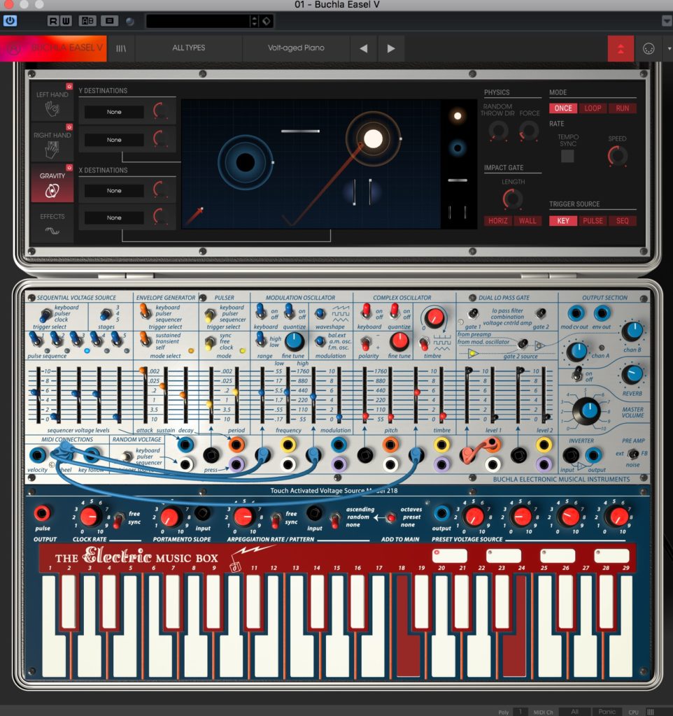 V Collection 7 Review - A Leading Collection of Celebrated Synths and Keyboards by Arturia 9 Buchla Easel V 1