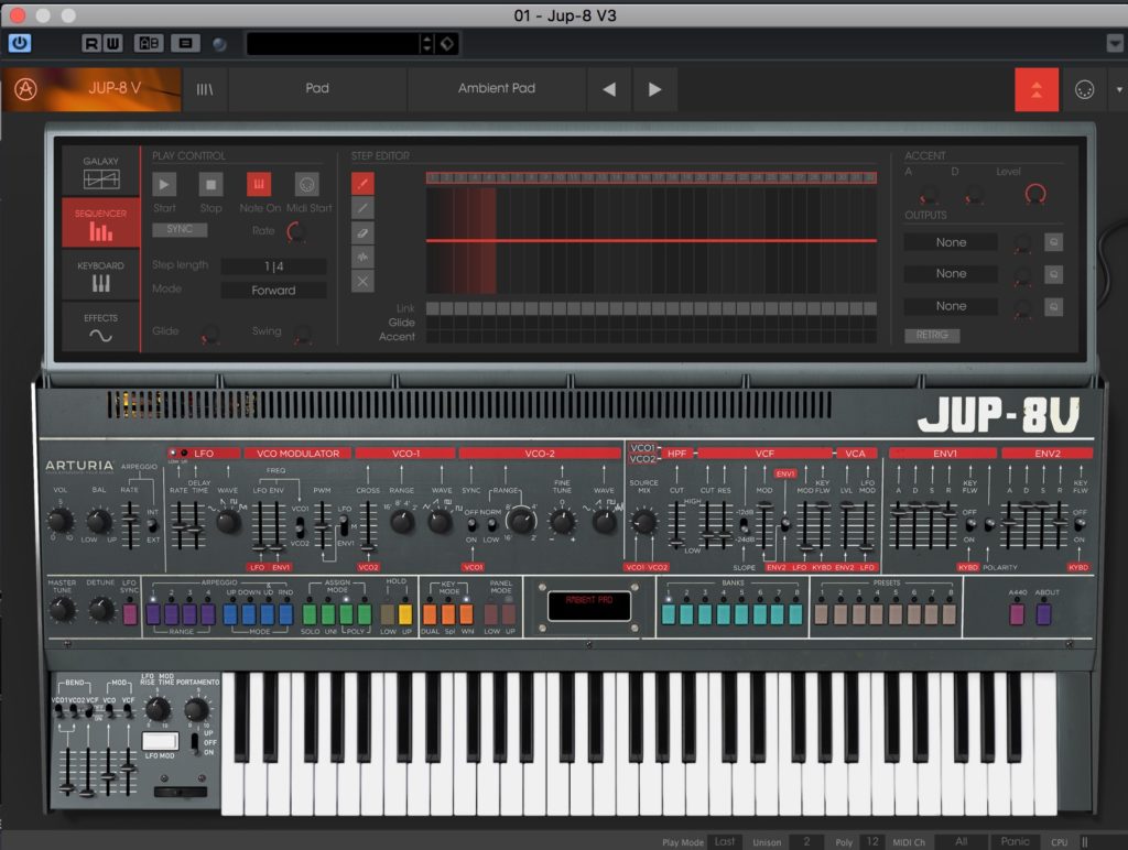 V Collection 7 Review - A Leading Collection of Celebrated Synths and Keyboards by Arturia 18 Jup 8 V