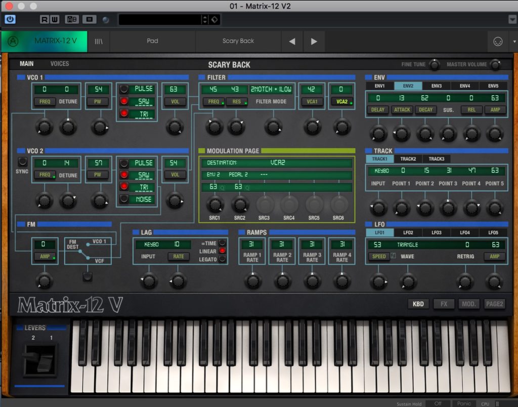 V Collection 7 Review - A Leading Collection of Celebrated Synths and Keyboards by Arturia 19 Matrix 12 V