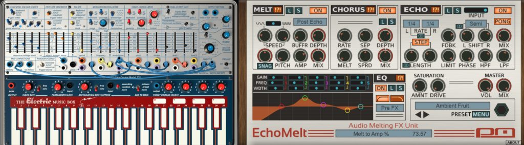EchoMelt with Synth