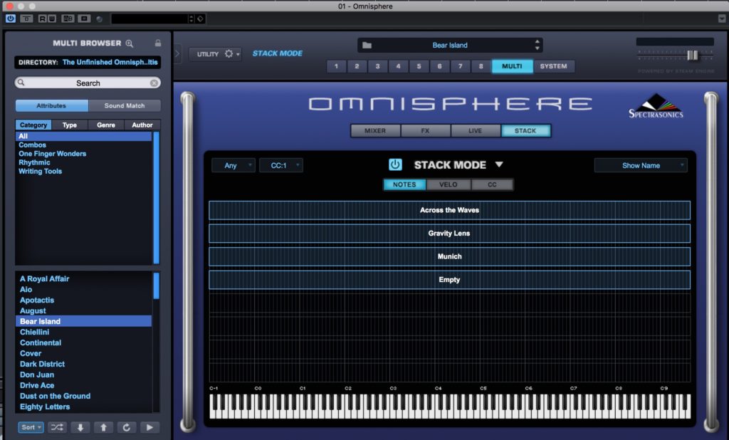 Omnisphere Colossus II by The Unfinished Multi
