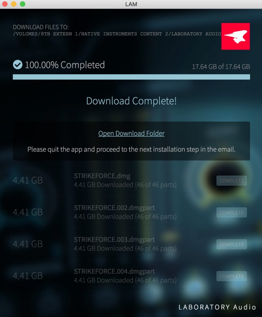 Strikeforce Cinematic Percussion by LABORATORY Review 3 StrikeForce Download tool