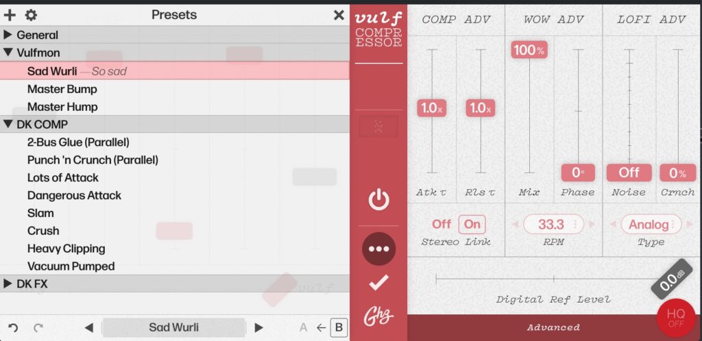 Vulf Compressor Sad Wurli So sad