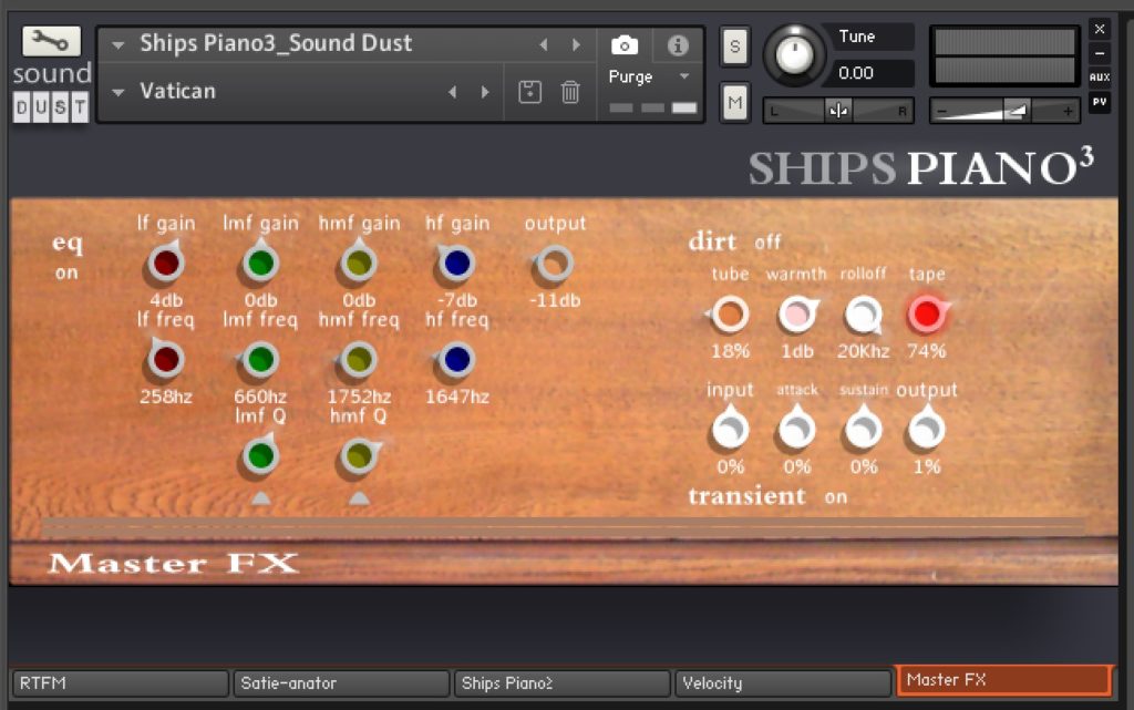 Ships Piano³ by Sound Dust Review Master FX