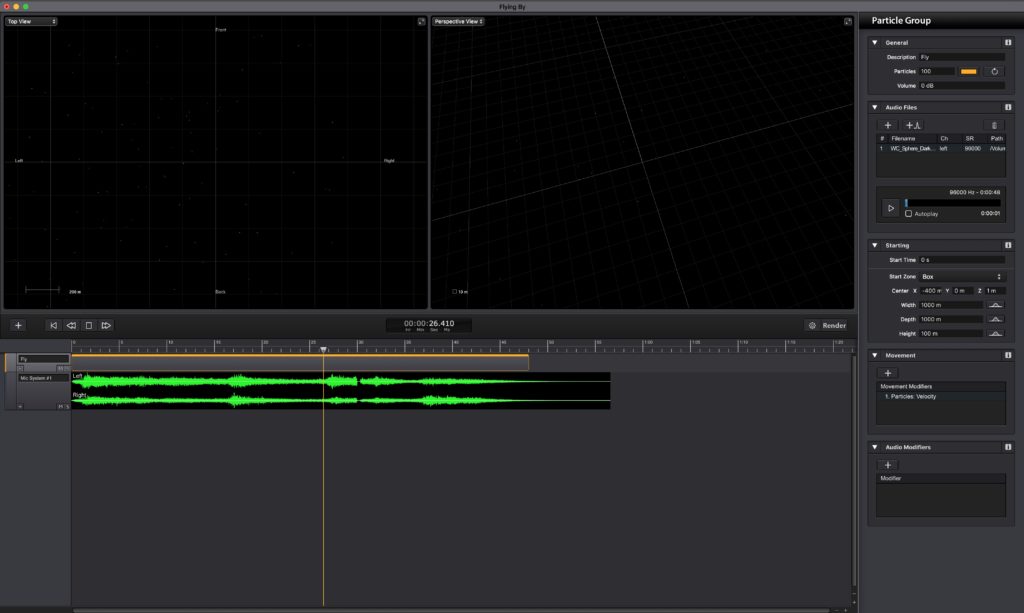 Sound Particles Review - a Particle System to Create Soundscapes by Nuno Fonseca 6 Sound Particles Moving