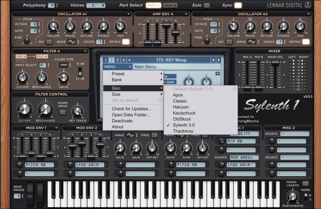 Sylenth1 Review - a Pure Synth Sound Treasure by LennarDigital 3 Sylenth1 UI Choices