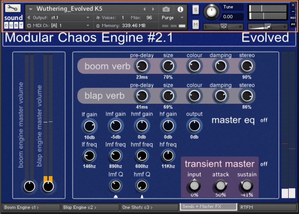 Modular Chaos Engine 2 by Sound Dust Review Vol 1 Effects