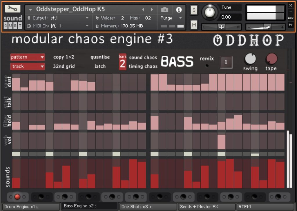 Modular Chaos Engine 3 by Sound Dust Review Vol 3 Bass Engine