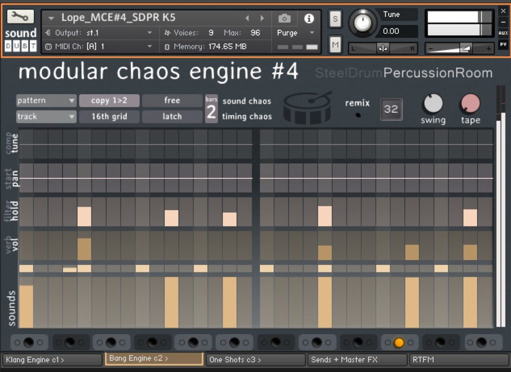 Modular Chaos Engine 4 by Sound Dust Review Vol 4 Bang Engine 1