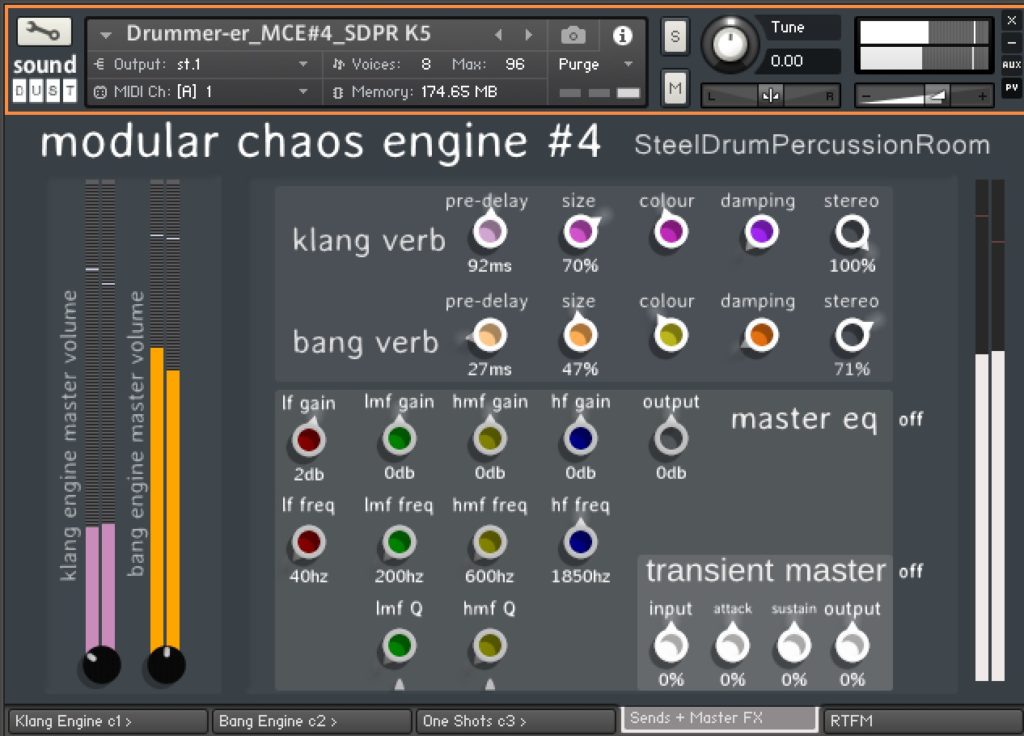 Modular Chaos Engine 4 by Sound Dust Review Vol 4 Master FX