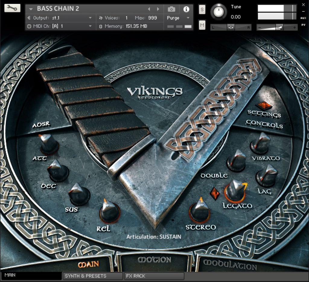 Vikings Bundle by KeepForest Review Bass Chain