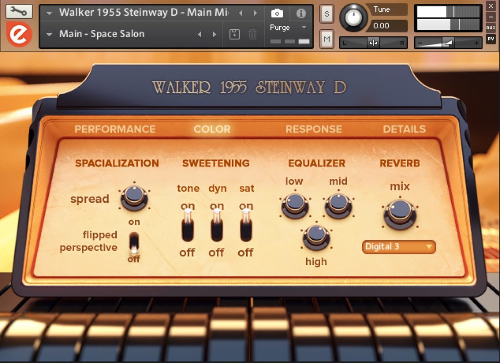 Walker 1955 Steinway D by Embertone Review Color