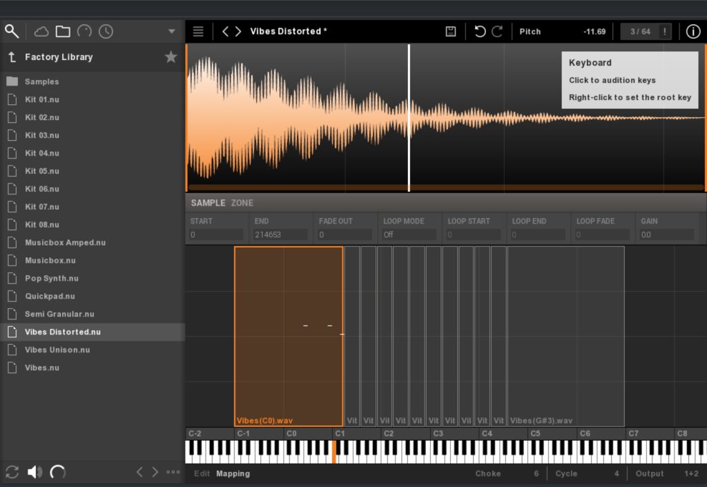 Nuance 2.0 Mapping