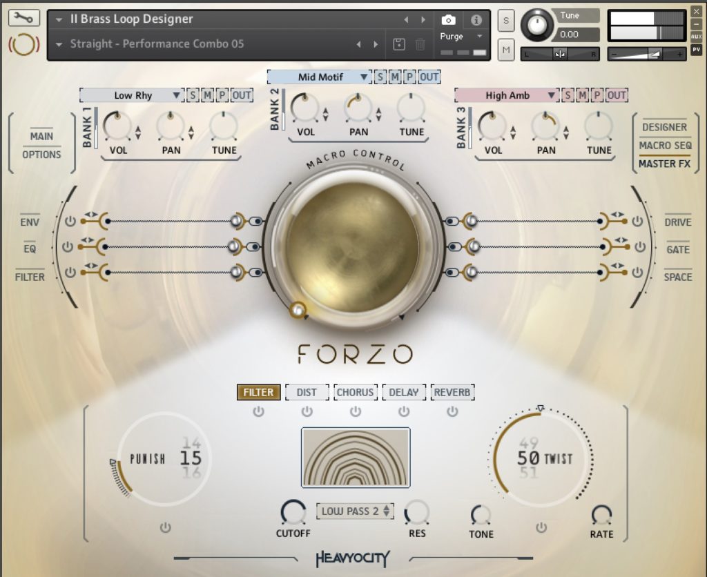 FORZO by Heavyocity Review 3 FORZO by Heavyocity II Brass Loop Designer