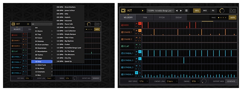 Drum Designer by UVI Review Vinyl combined