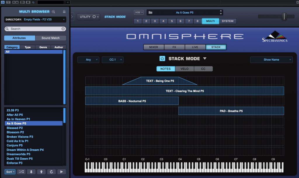 Empty Fields F.2 for Omnisphere 2 by Triple Spiral Audio Now Updated for Omnisphere 2.5