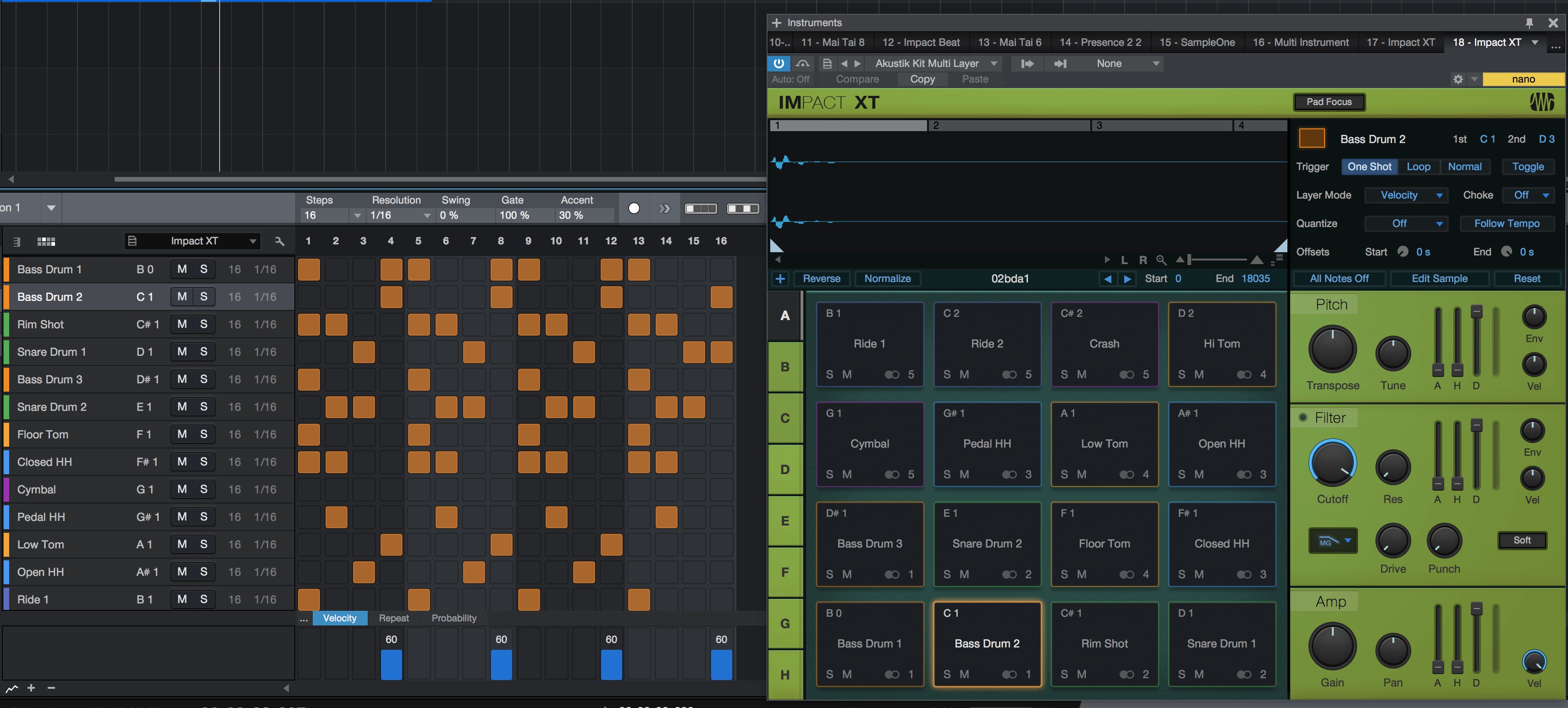 Studio One 4.1 Pattern