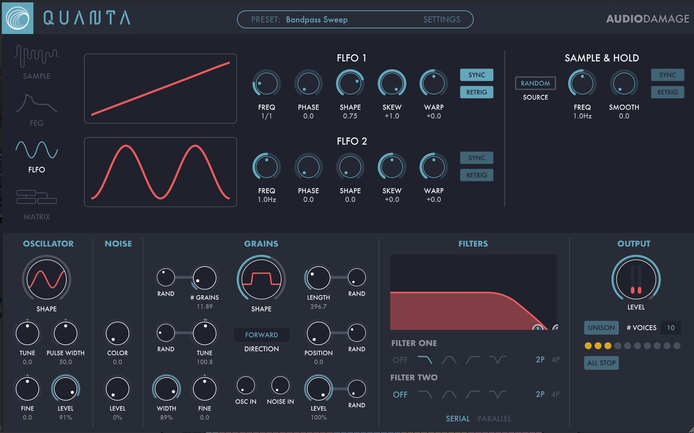 Quanta Granular Synth by Audio Damage FLFO