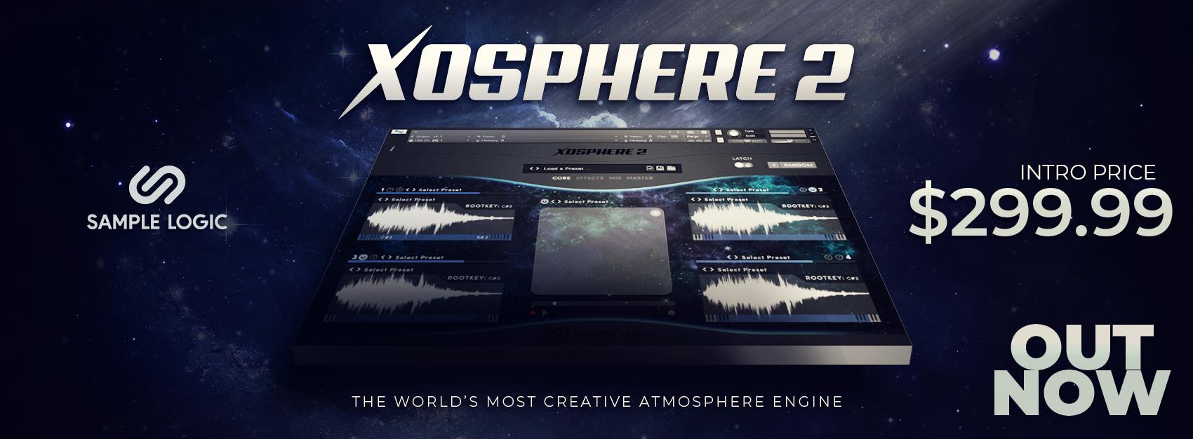 XOSPHERE 2 now at an introductory price of 299.99