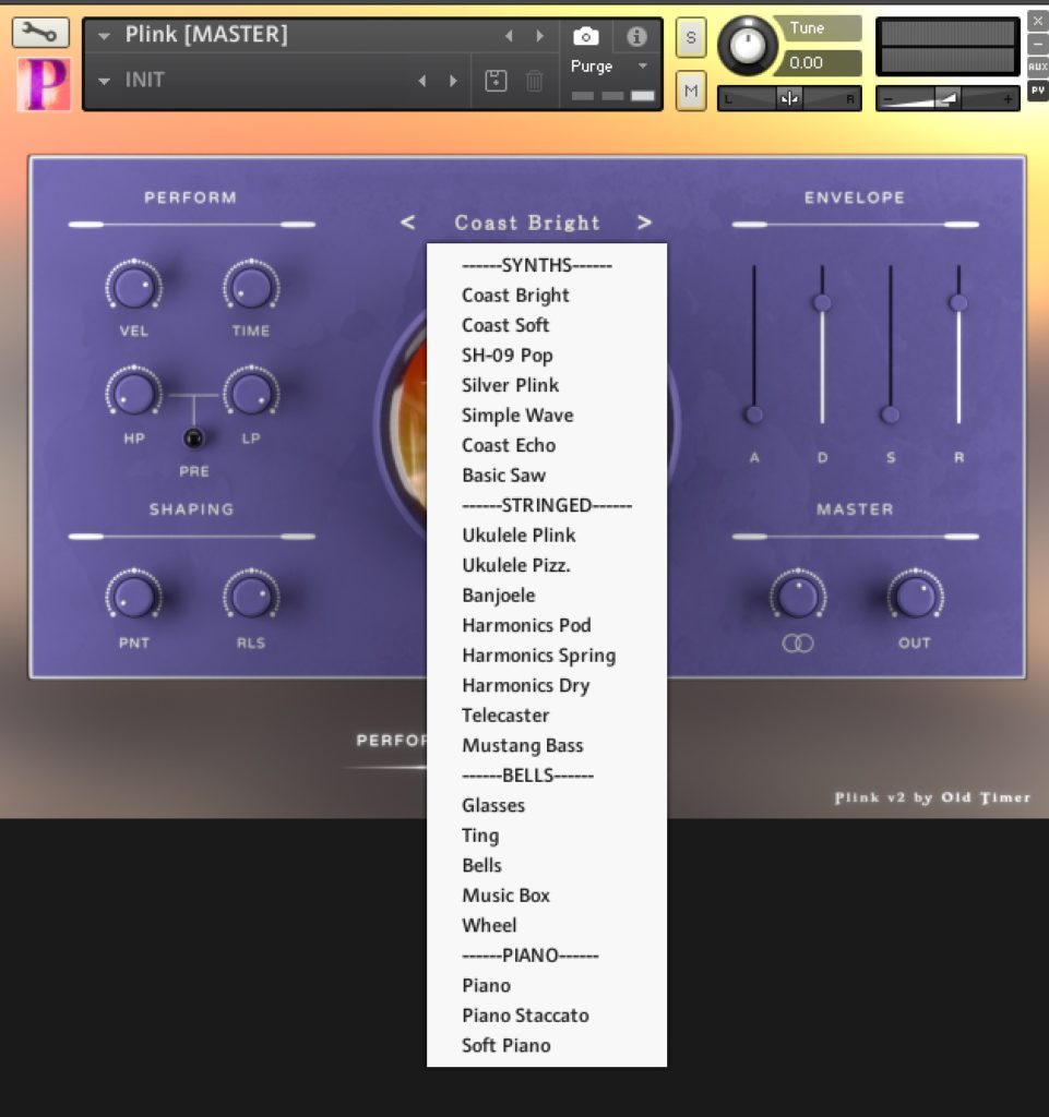 Plink 2 Review - A collection of luxury 'plinky' sounds by Old Timer 3 Plink 2 by Old Timer