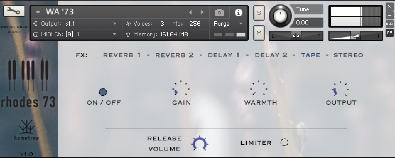 Waverunner Audio Seven Days Day 3 Rhodes ’73 UI
