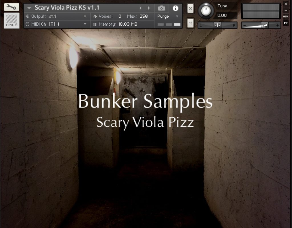 bunker samples Scary Viola Pizz
