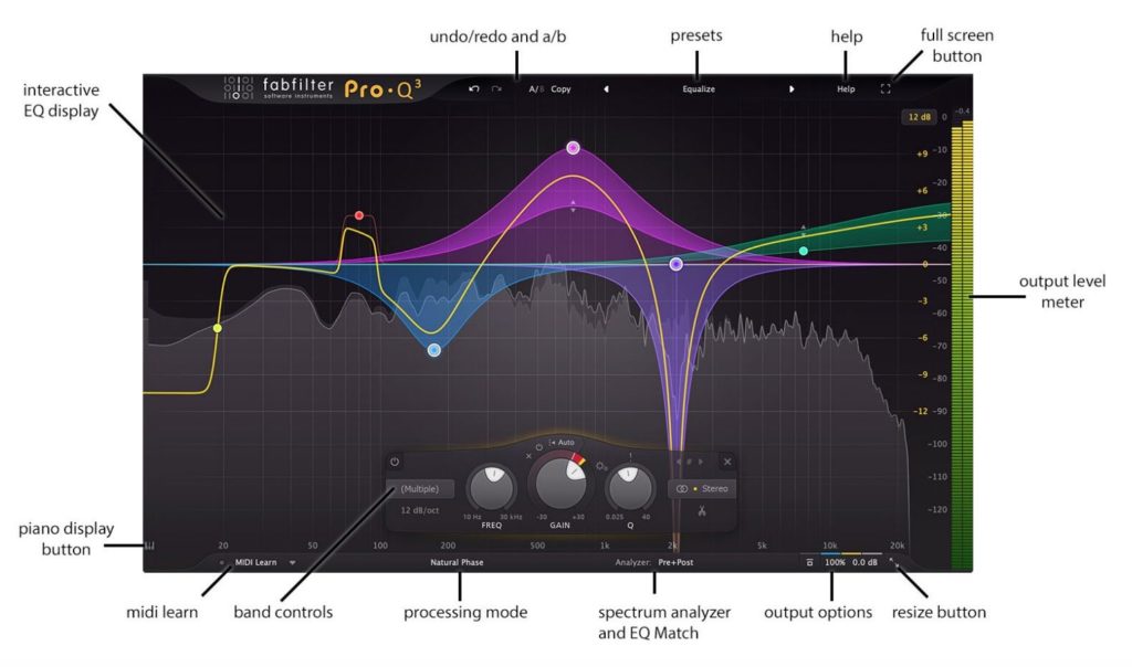 FabFilter Pro Q 3 UI