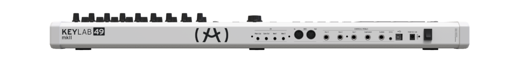 KeyLab mkII 49 WHITE Back