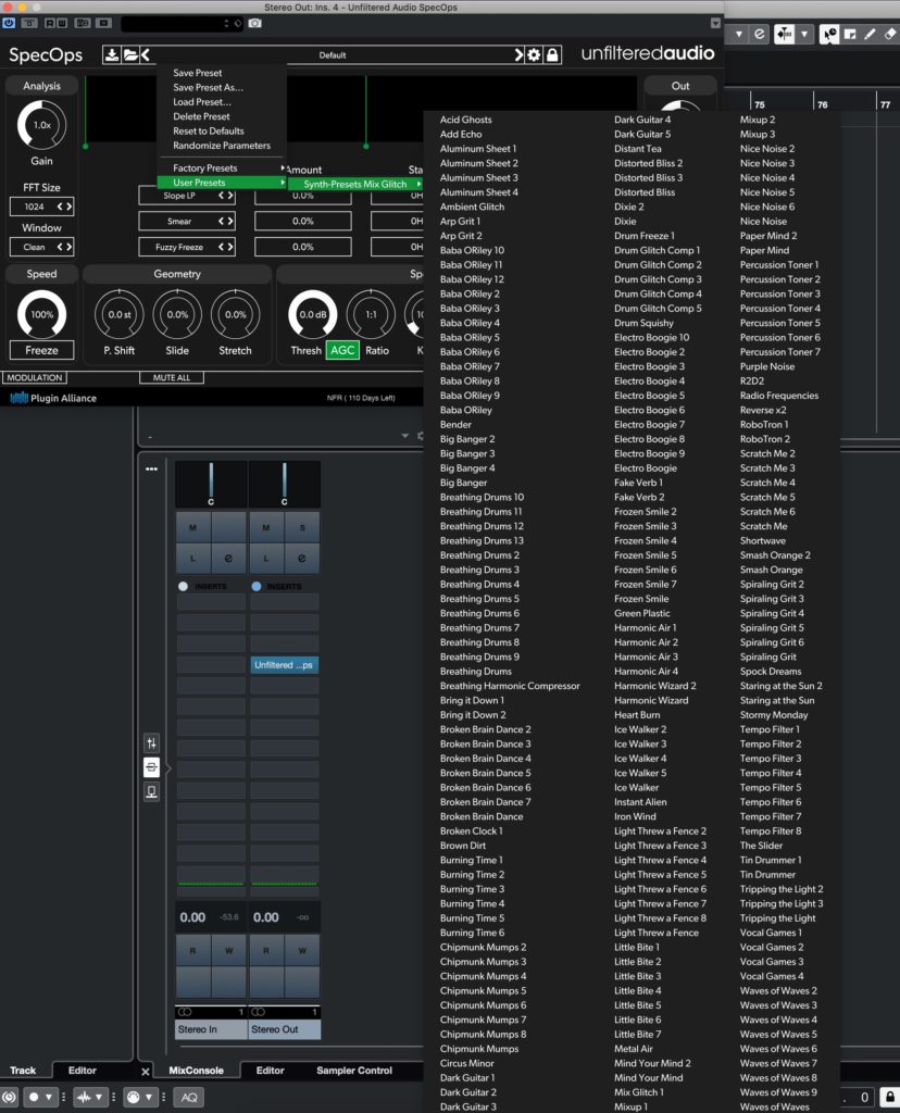 Mix Glitch for Unfiltered Audio SpecOps