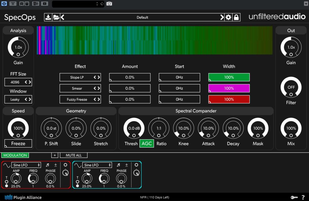 SpecOps Spectral Effects Processing by Unfiltered Audio Review