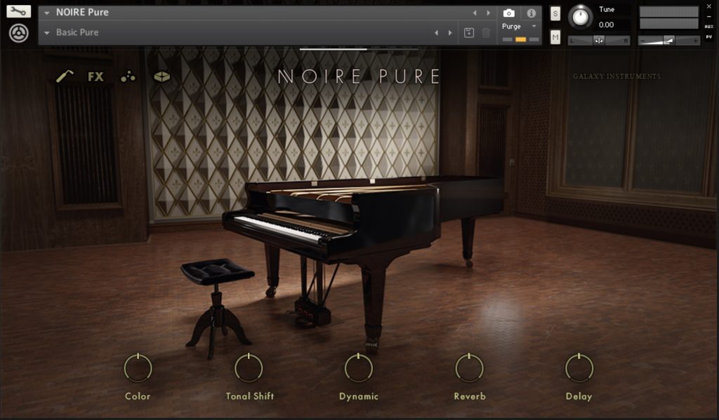 NOIRE by Galaxy Instruments and Native Instruments Basic Pure