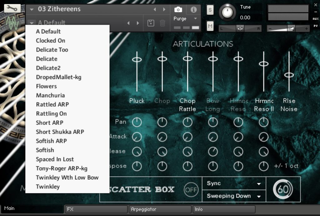 Psaltered Zither by MODWHEEL Snapshots