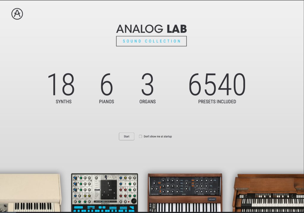 Analog Lab 4 by Arturia Default