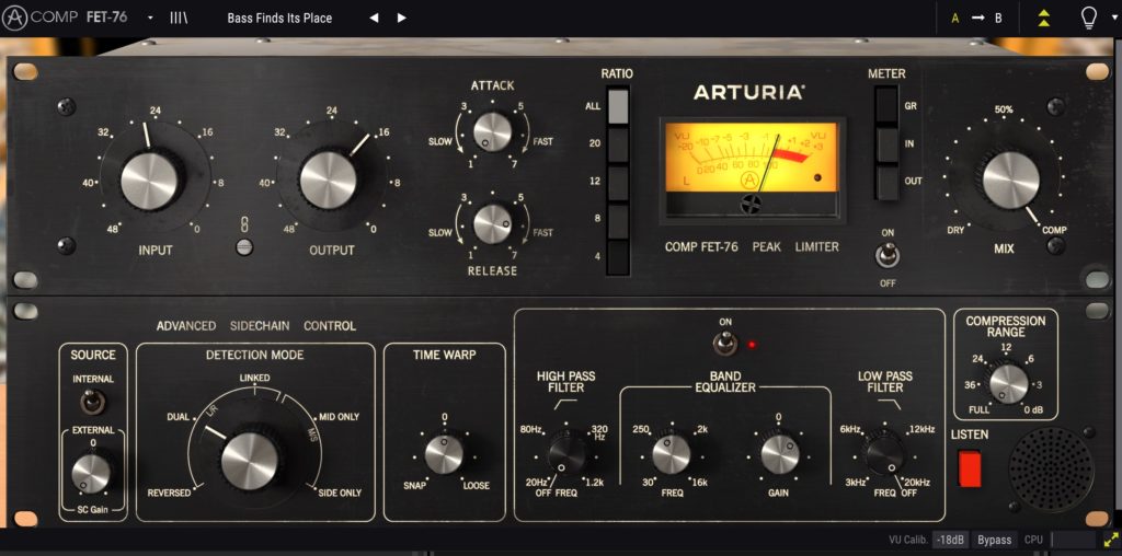 Comp FET 76 by Arturia