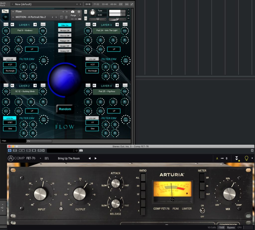 Comp FET 76 by Arturia With Flow for Kontakt by Triple Spiral Audio