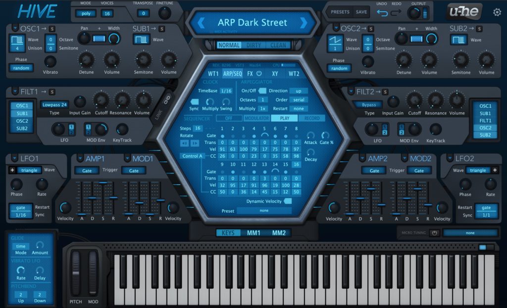 Luftrum 20 for Hive ARP Dark Street