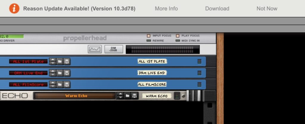 Reason 10.3 Update Available 2 Reason 10.3 Available