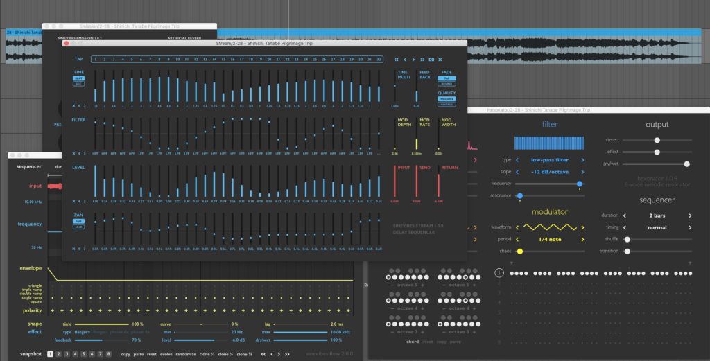 Stream a Delay Sequencer and other effect plugins by Sinevibes
