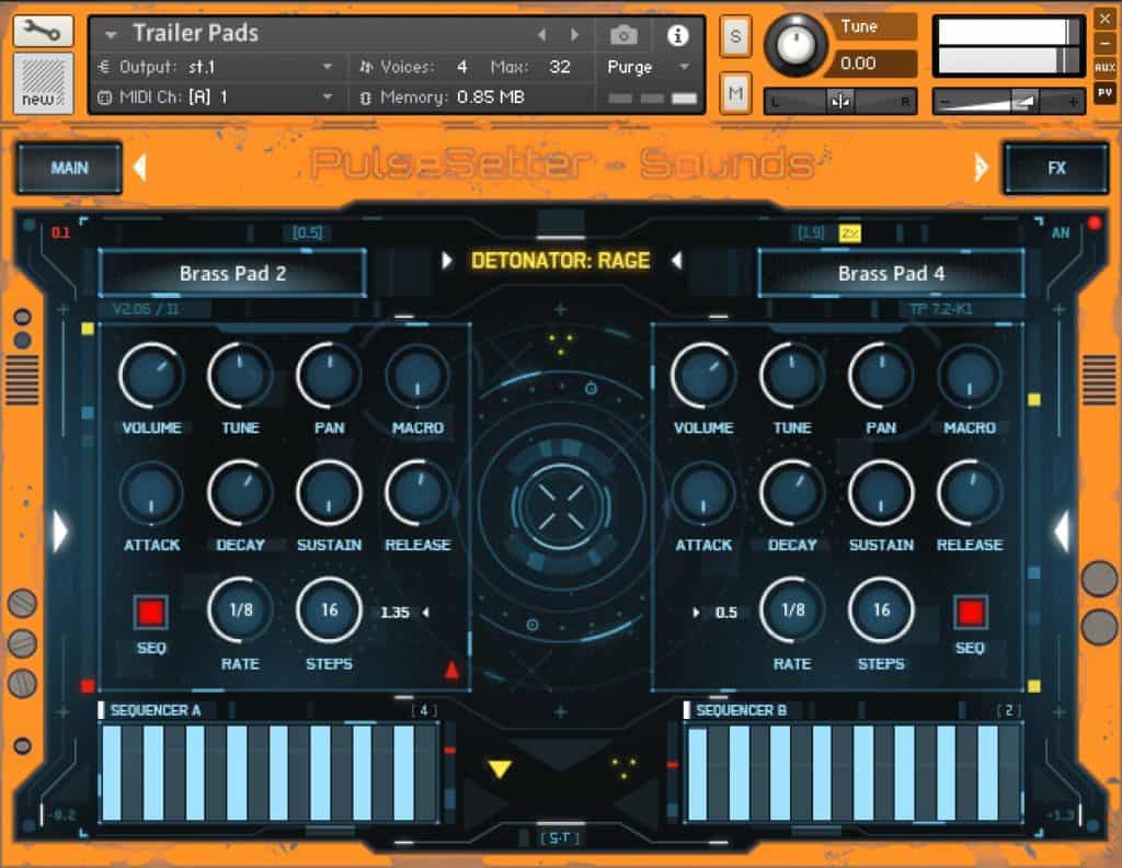 Detonator Rage by Pulsesetter Sounds Trfailer Pads