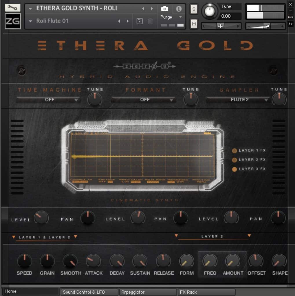 ETHERA GOLD SYNTH ROLI