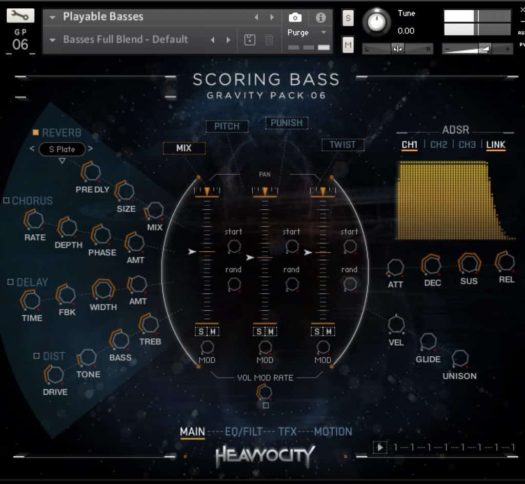 Scoring Bass UI