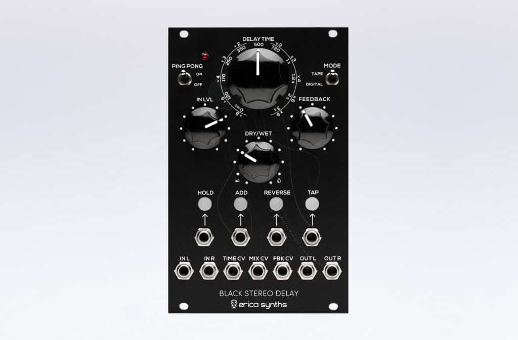 Erica Synths BLACK STEREO DELAY