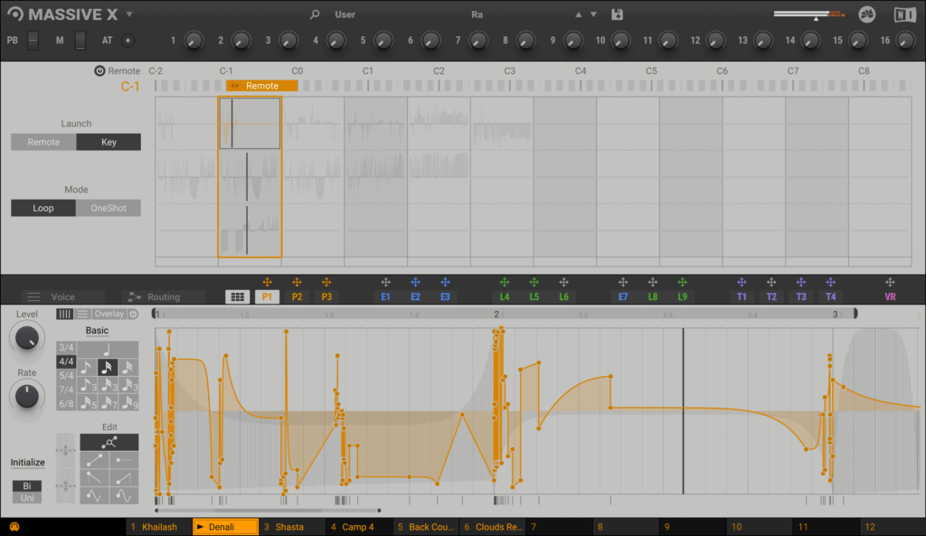 NI MASSIVE X Performer Remote Editor