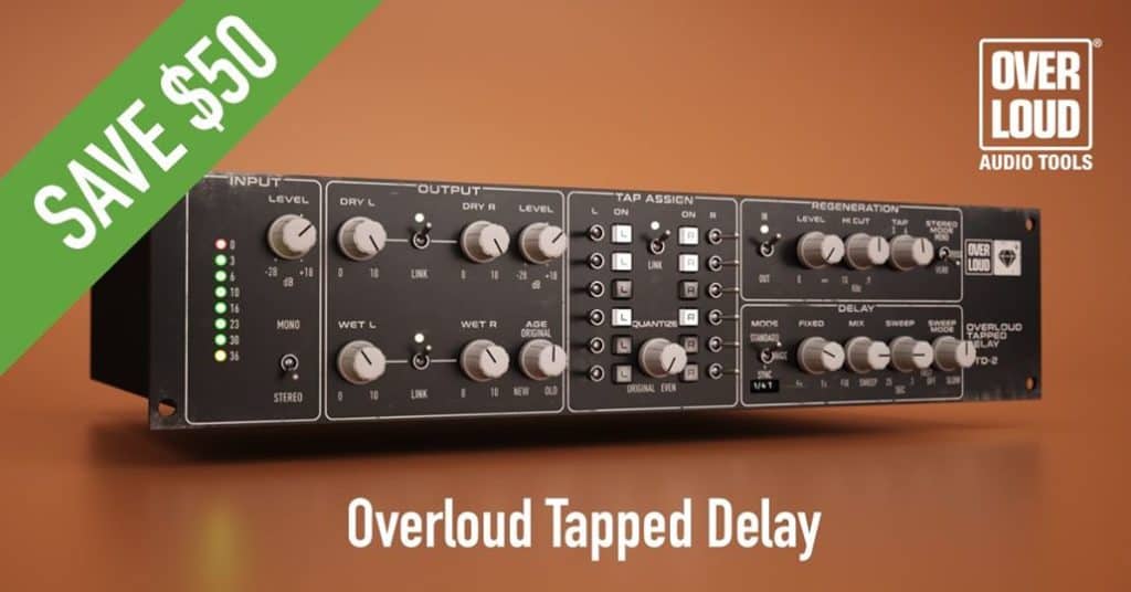 OTD-2 an Overloud Tapped Delay by Overloud 3 OTD 2 an Overloud Tapped Delay by Overloud