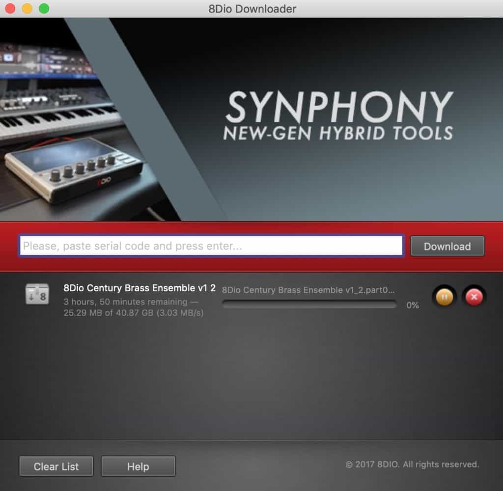 Century Ensemble Brass Library by 8Dio Version 1.2 Released 5 Version 1.2 of Century Ensemble Brass downloading
