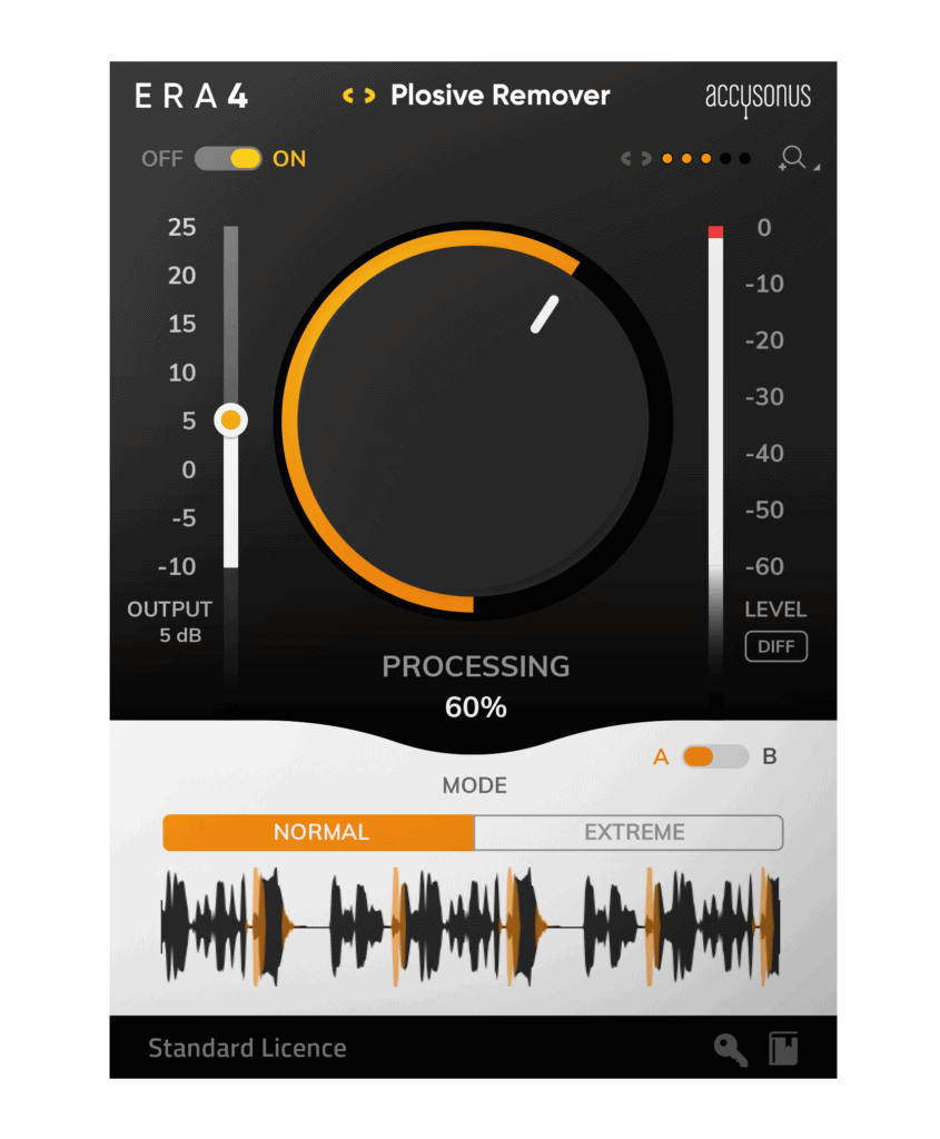 Accusonus ERA 4 - Intelligent Audio Cleaning and Repair for Filmmaker 3 plosive remover zoom