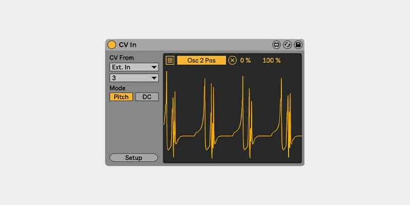 CV Tools in Ableton Live CV In