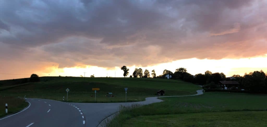 Clouds over Bavaria