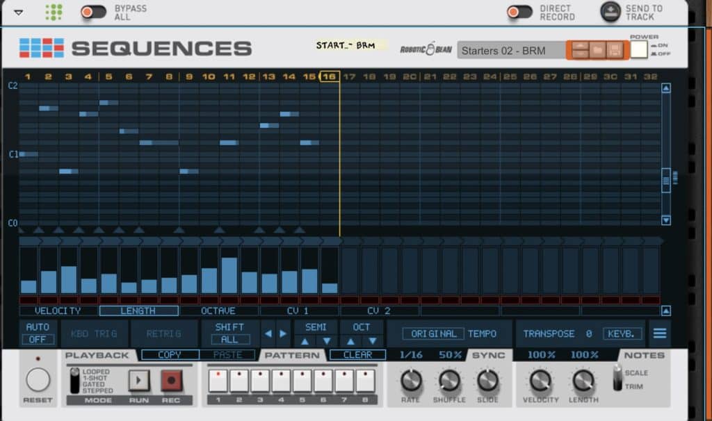 Sequences Polyphonic Patterns by Robotic Bean AB PRESET